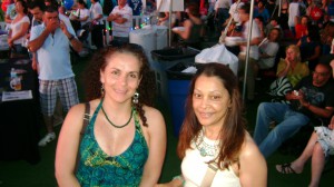 Andrea and Gabriella at RibFest 2013